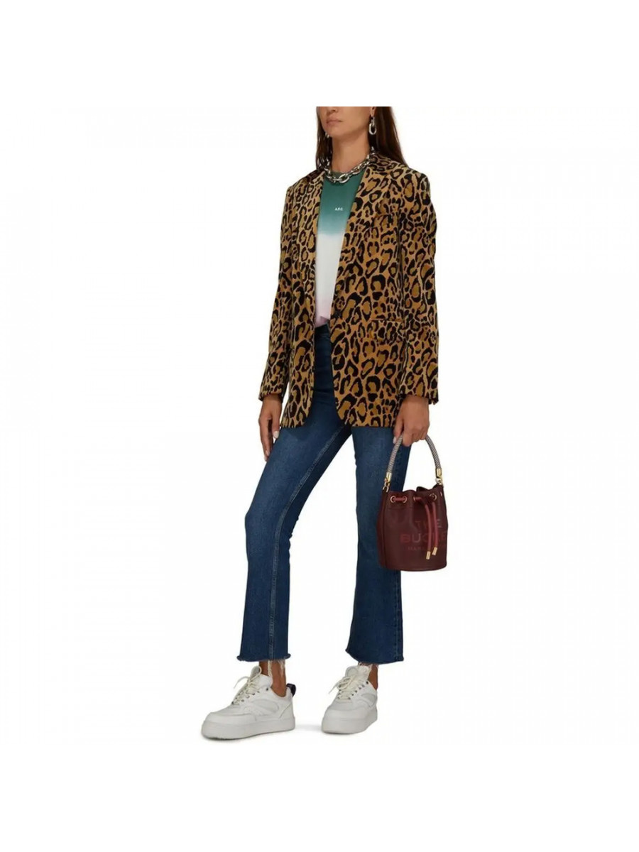 СУМКА MARC JACOBS THE LEATHER BUCKET BAG CHIANTI