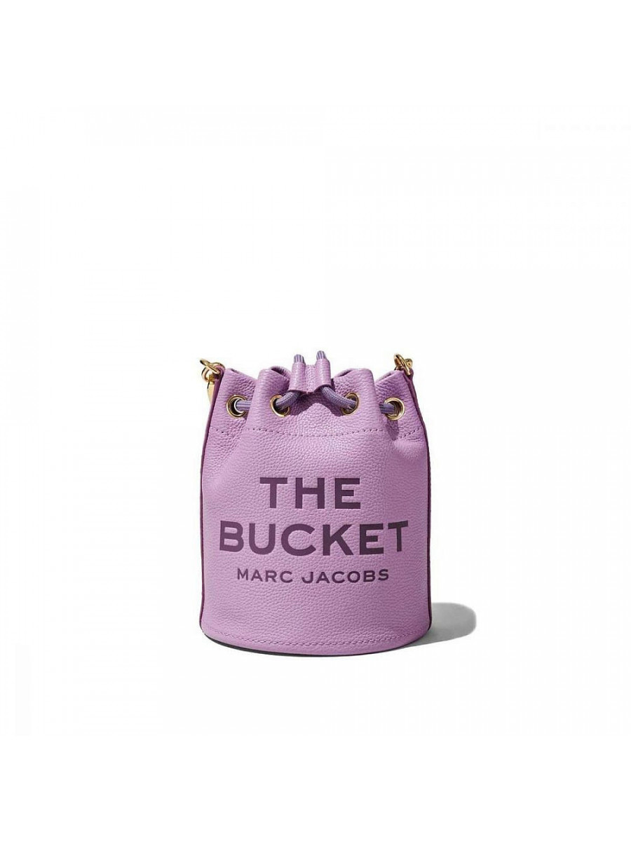 СУМКА MARC JACOBS THE LEATHER BUCKET BAG REGAL ORCHID