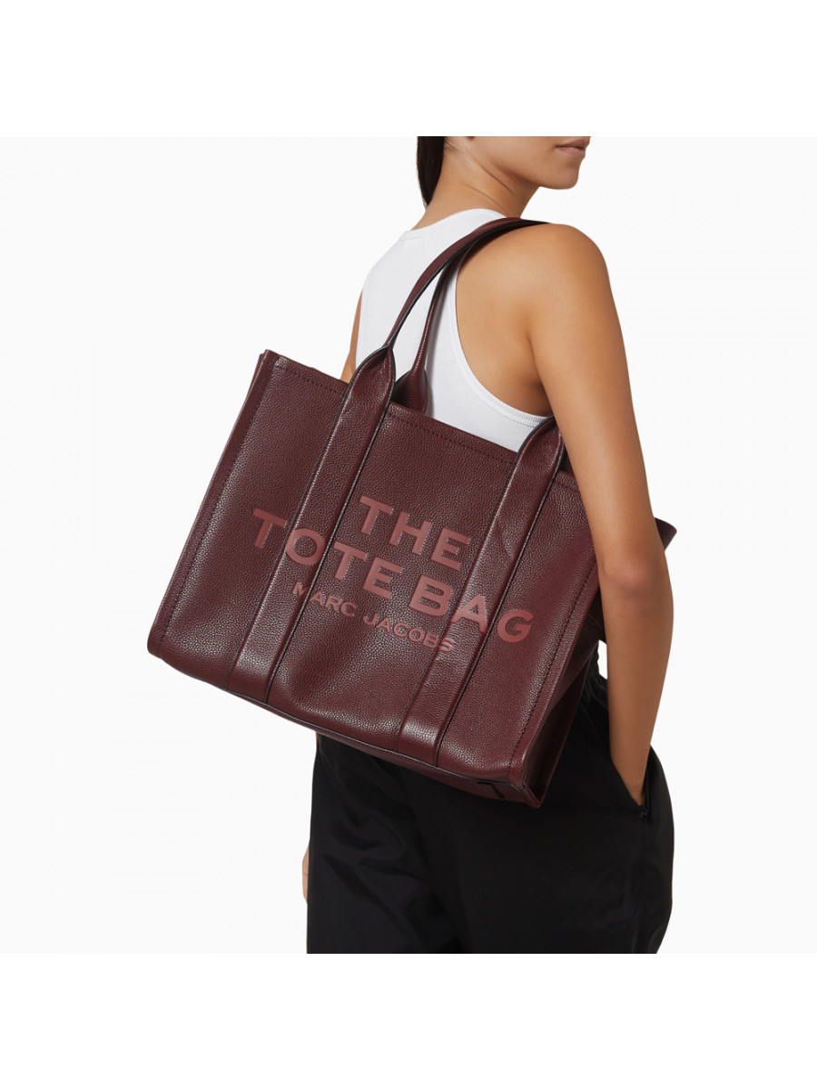 СУМКА MARC JACOBS THE LEATHER LARGE TOTE BAG CHIANTI