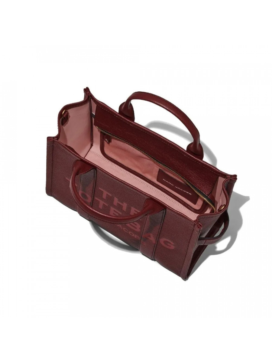 СУМКА MARC JACOBS THE LEATHER MEDIUM TOTE BAG CHIANTI