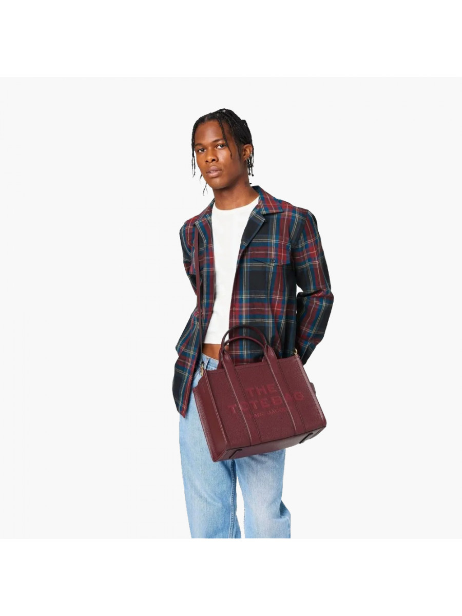 СУМКА MARC JACOBS THE LEATHER MEDIUM TOTE BAG CHIANTI