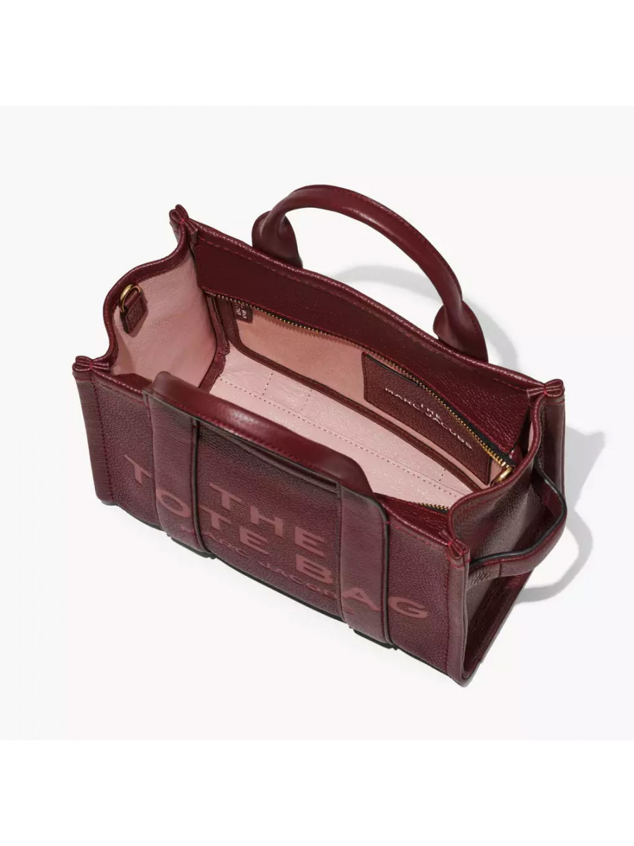 СУМКА MARC JACOBS THE LEATHER SMALL TOTE BAG CHIANTI