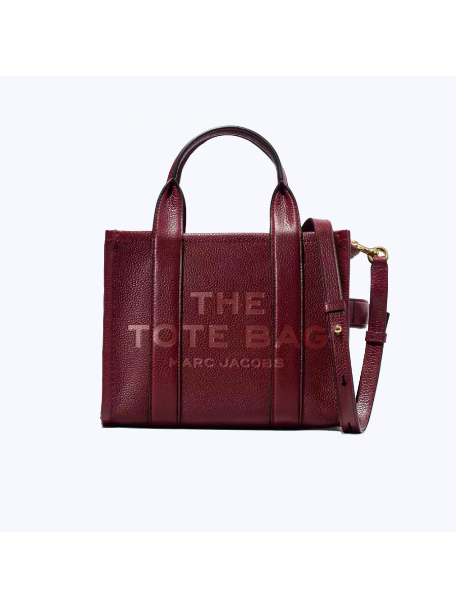 СУМКА MARC JACOBS THE LEATHER SMALL TOTE BAG CHIANTI Marc Jacobs