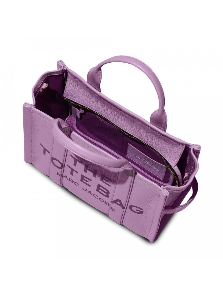 СУМКА MARC JACOBS THE LEATHER MEDIUM TOTE REGAL ORCHID