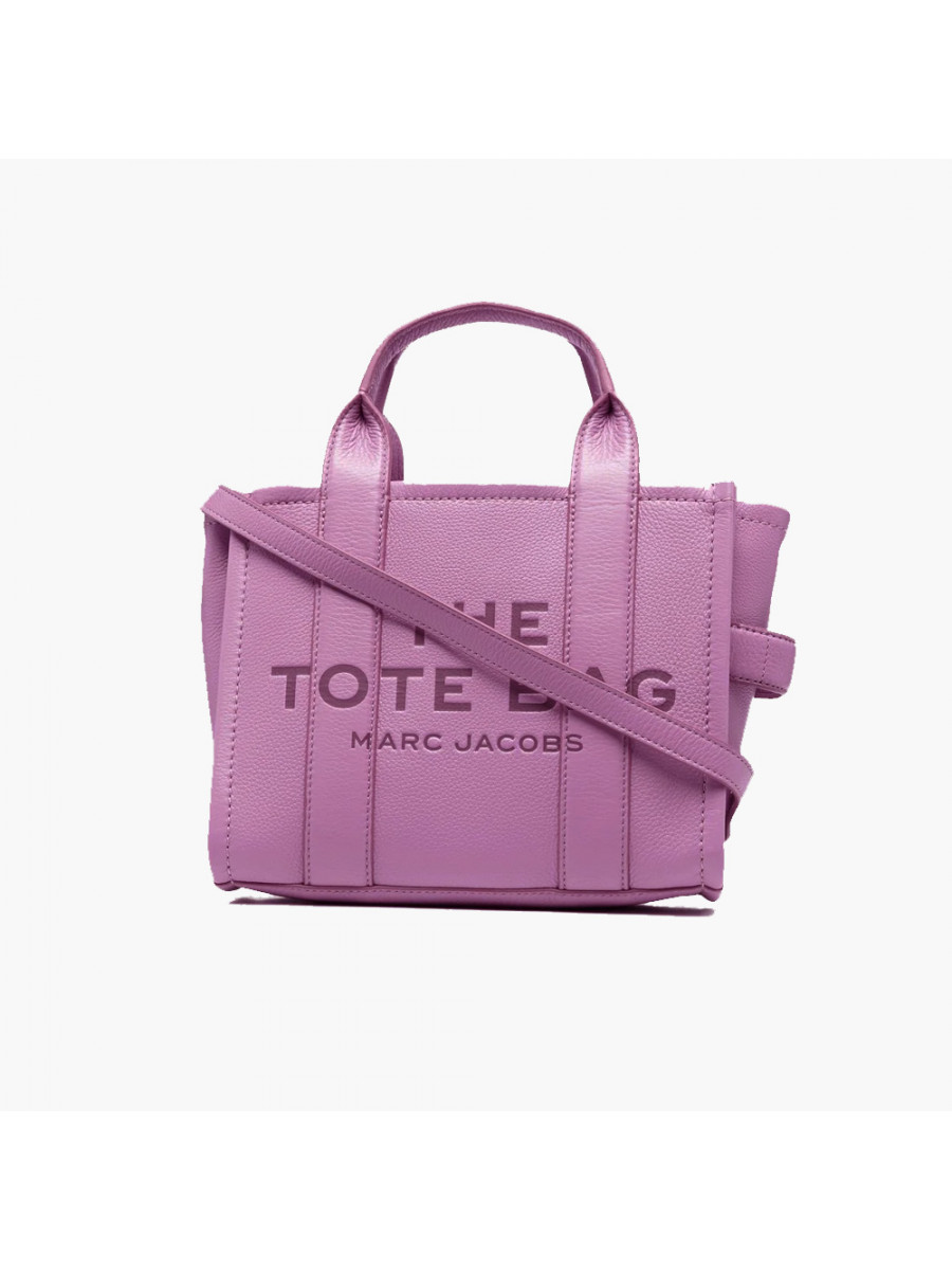 СУМКА MARC JACOBS THE LEATHER SMALL TOTE BAG REGAL ORCHID Marc Jacobs