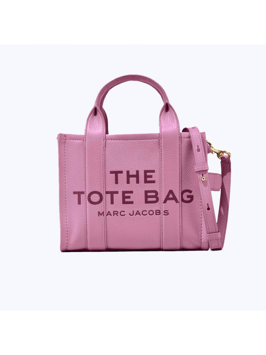 СУМКА MARC JACOBS THE LEATHER SMALL TOTE BAG REGAL ORCHID