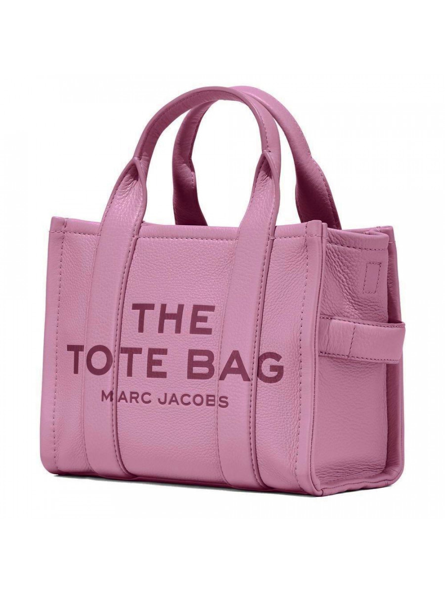 СУМКА MARC JACOBS THE LEATHER SMALL TOTE BAG REGAL ORCHID