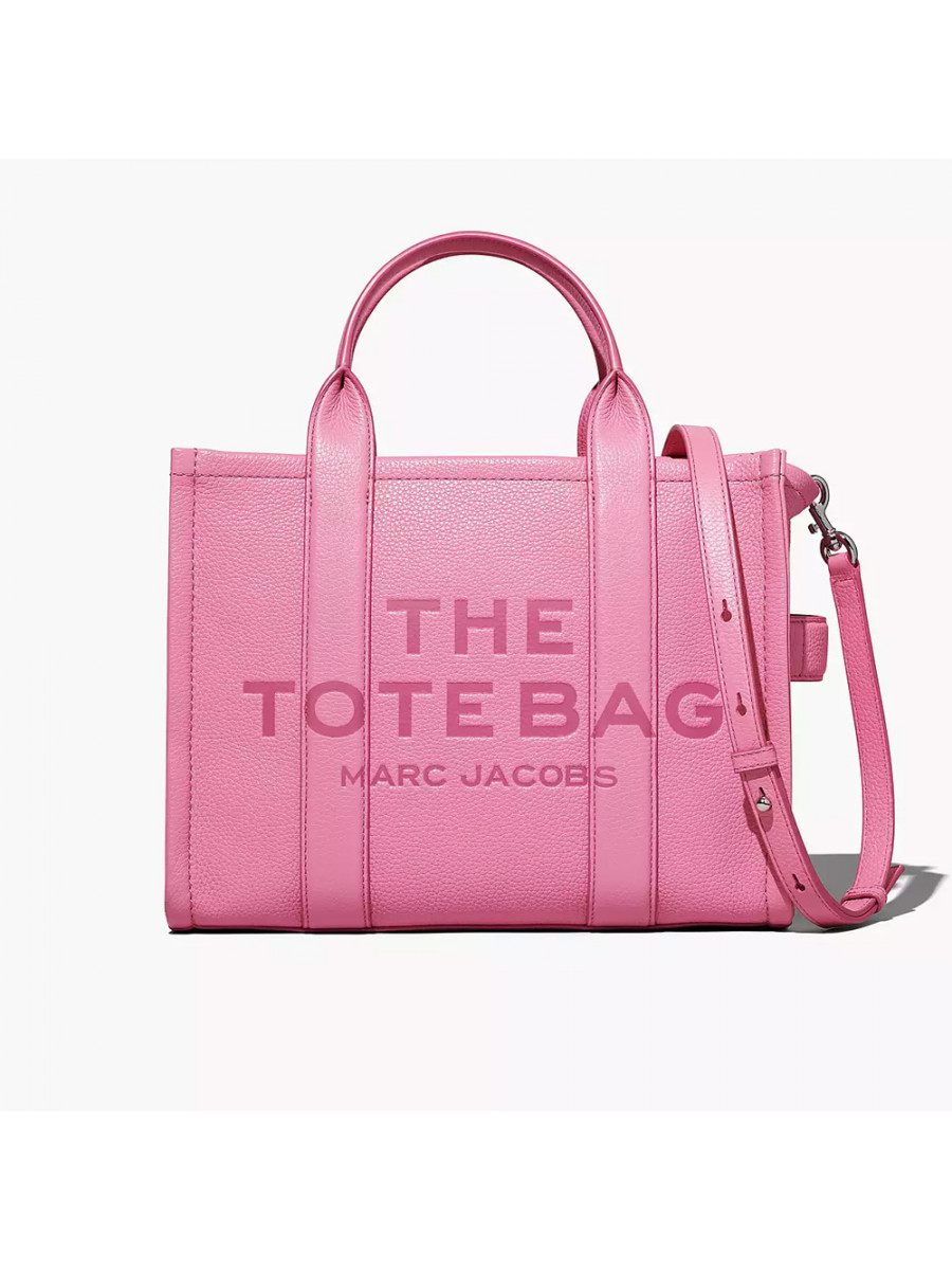 СУМКА MARC JACOBS THE LEATHER MEDIUM TOTE BAG CANDY PINK Marc Jacobs