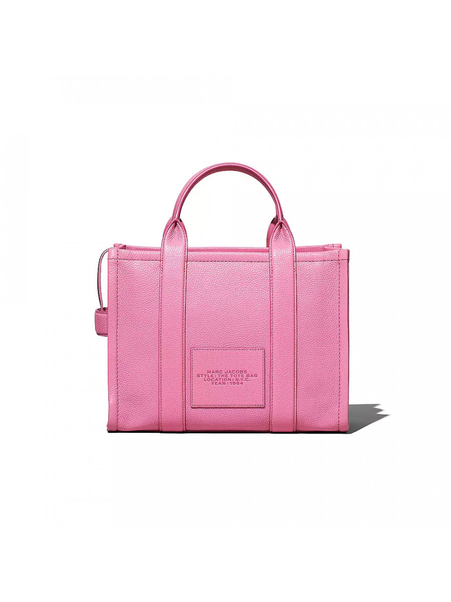 СУМКА MARC JACOBS THE LEATHER MEDIUM TOTE BAG CANDY PINK