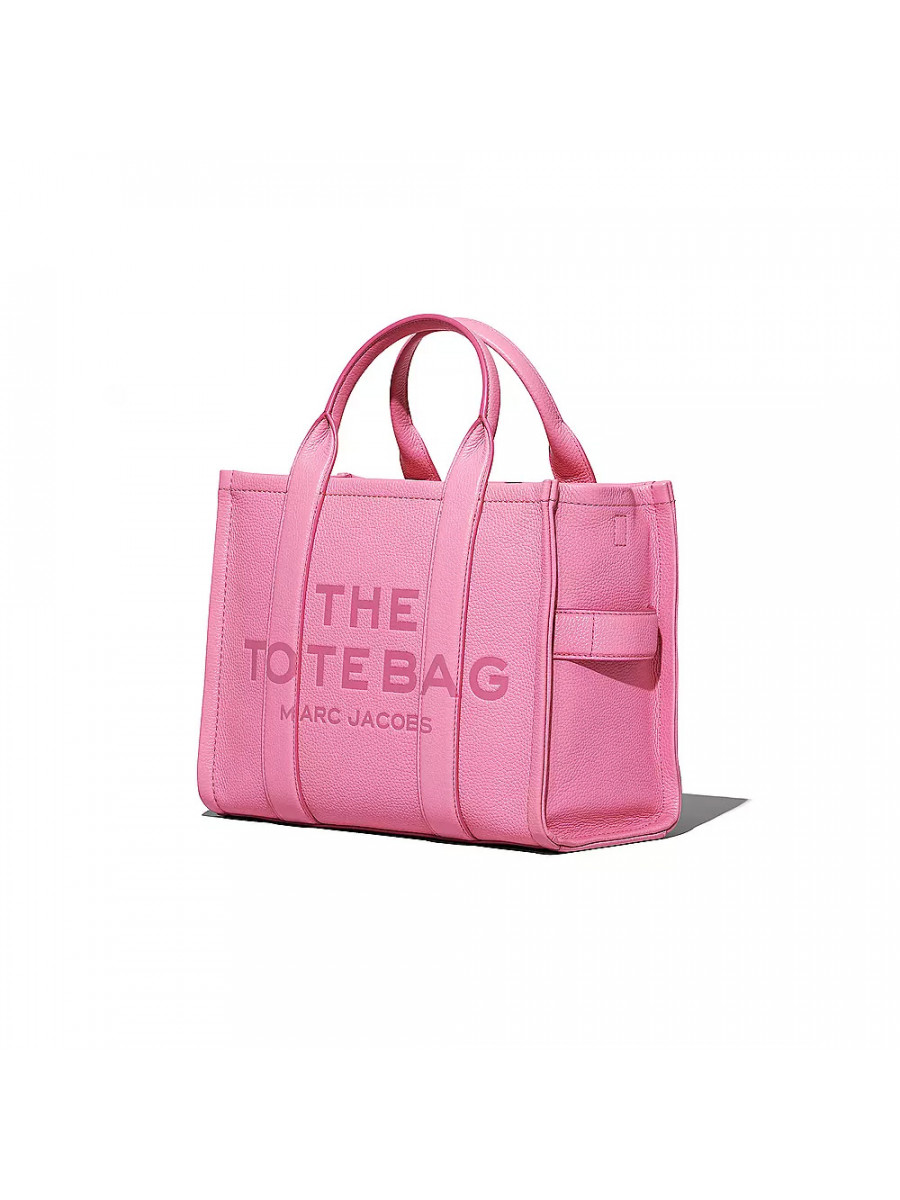 СУМКА MARC JACOBS THE LEATHER MEDIUM TOTE BAG CANDY PINK