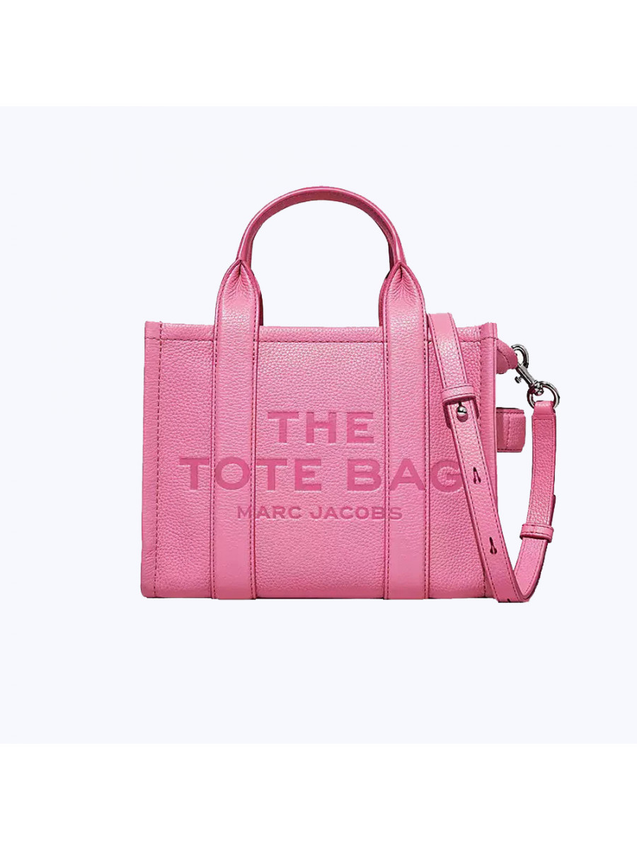 СУМКА MARC JACOBS THE LEATHER SMALL TOTE BAG CANDY PINK Marc Jacobs