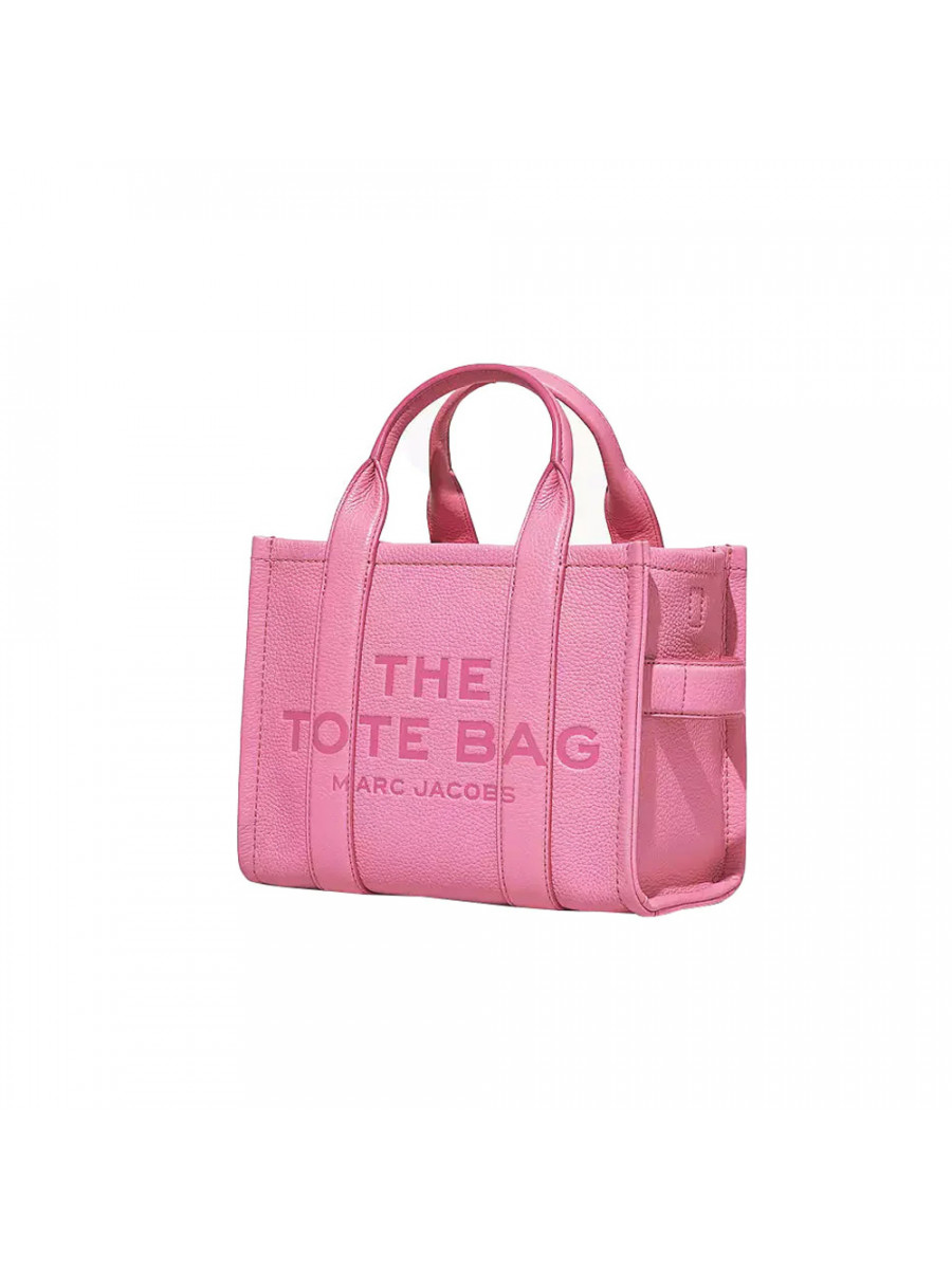 СУМКА MARC JACOBS THE LEATHER SMALL TOTE BAG CANDY PINK