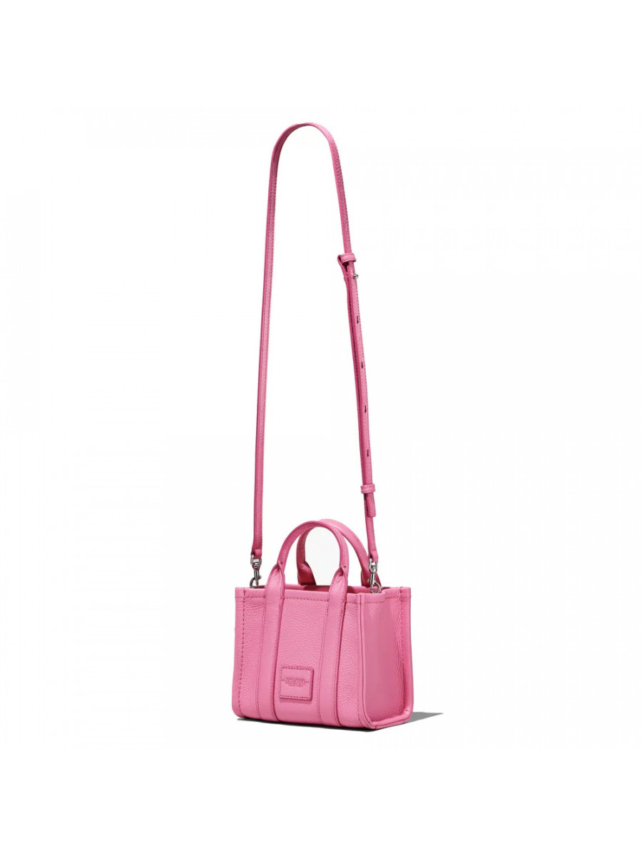 СУМКА MARC JACOBS THE LEATHER MINI TOTE BAG CANDY PINK