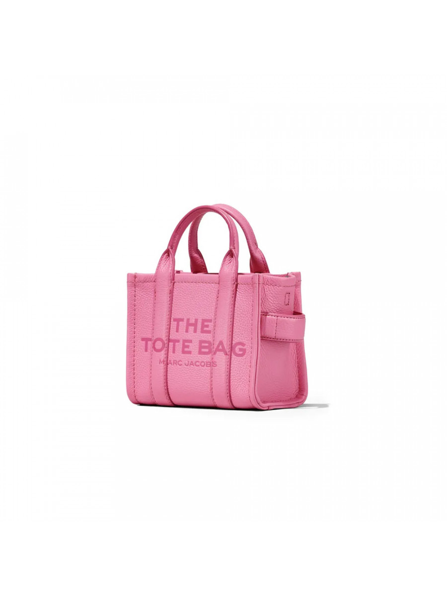СУМКА MARC JACOBS THE LEATHER MINI TOTE BAG CANDY PINK
