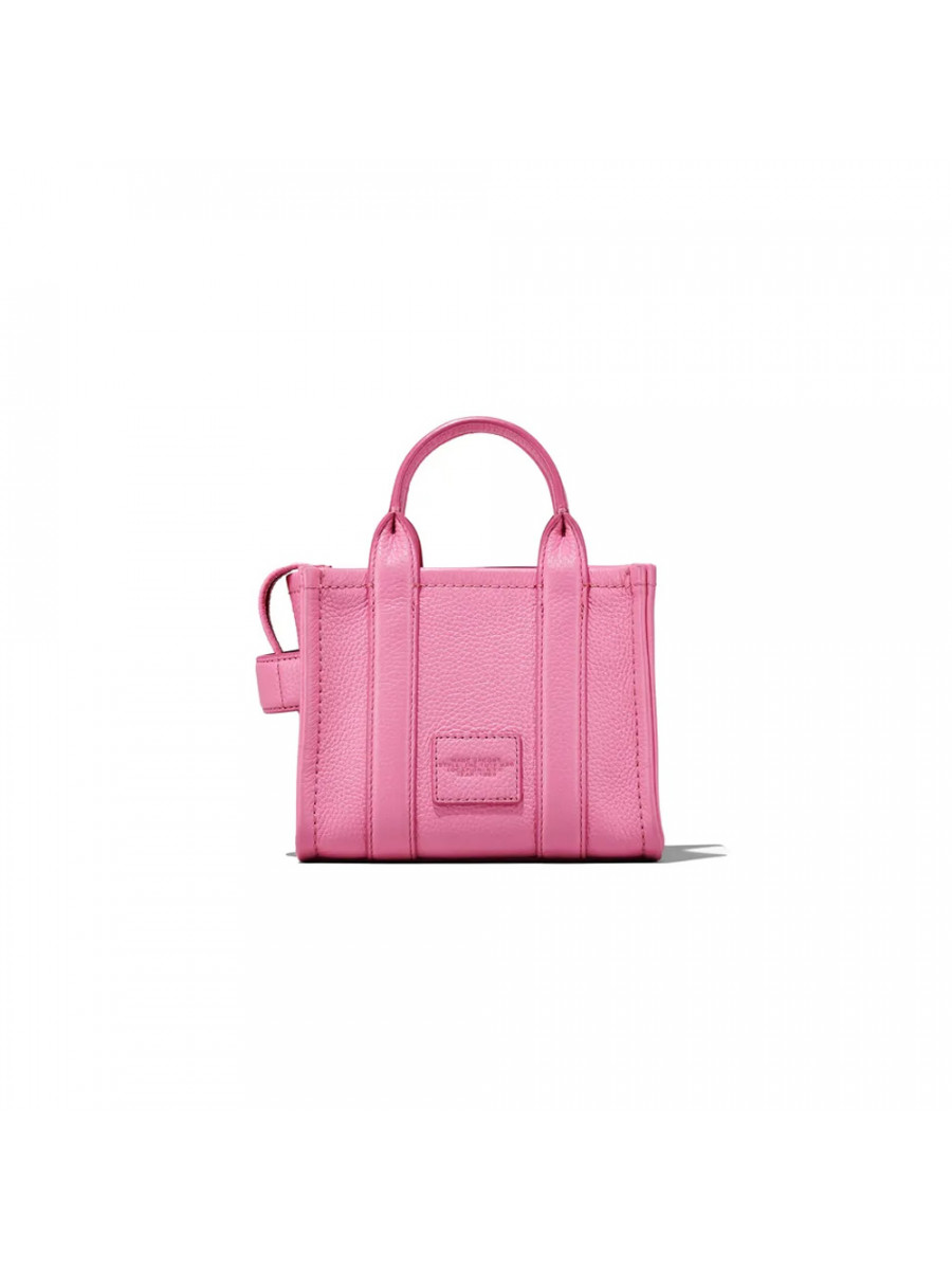 СУМКА MARC JACOBS THE LEATHER MINI TOTE BAG CANDY PINK