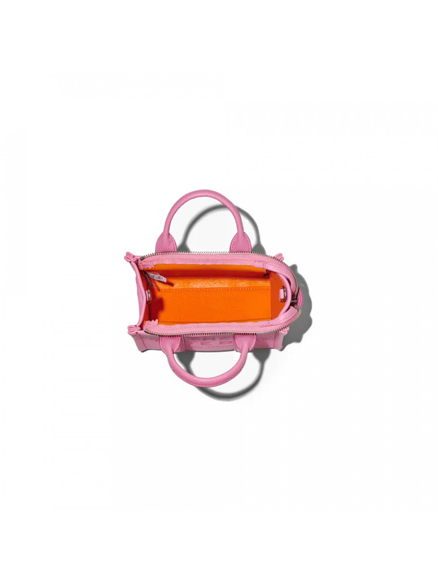 СУМКА MARC JACOBS THE LEATHER MINI TOTE BAG CANDY PINK