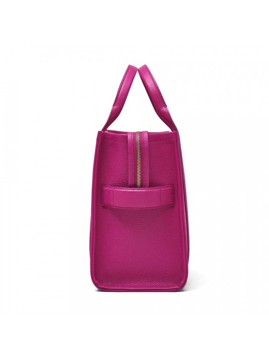 СУМКА MARC JACOBS THE LEATHER MEDIUM TOTE BAG LIPSTICK PINK