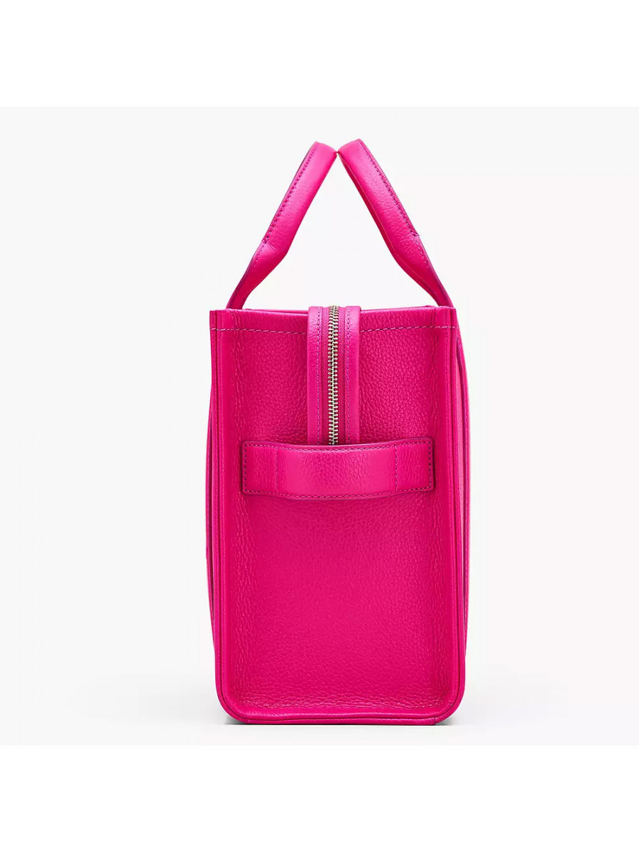 СУМКА MARC JACOBS THE LEATHER MEDIUM TOTE BAG HOT PINK