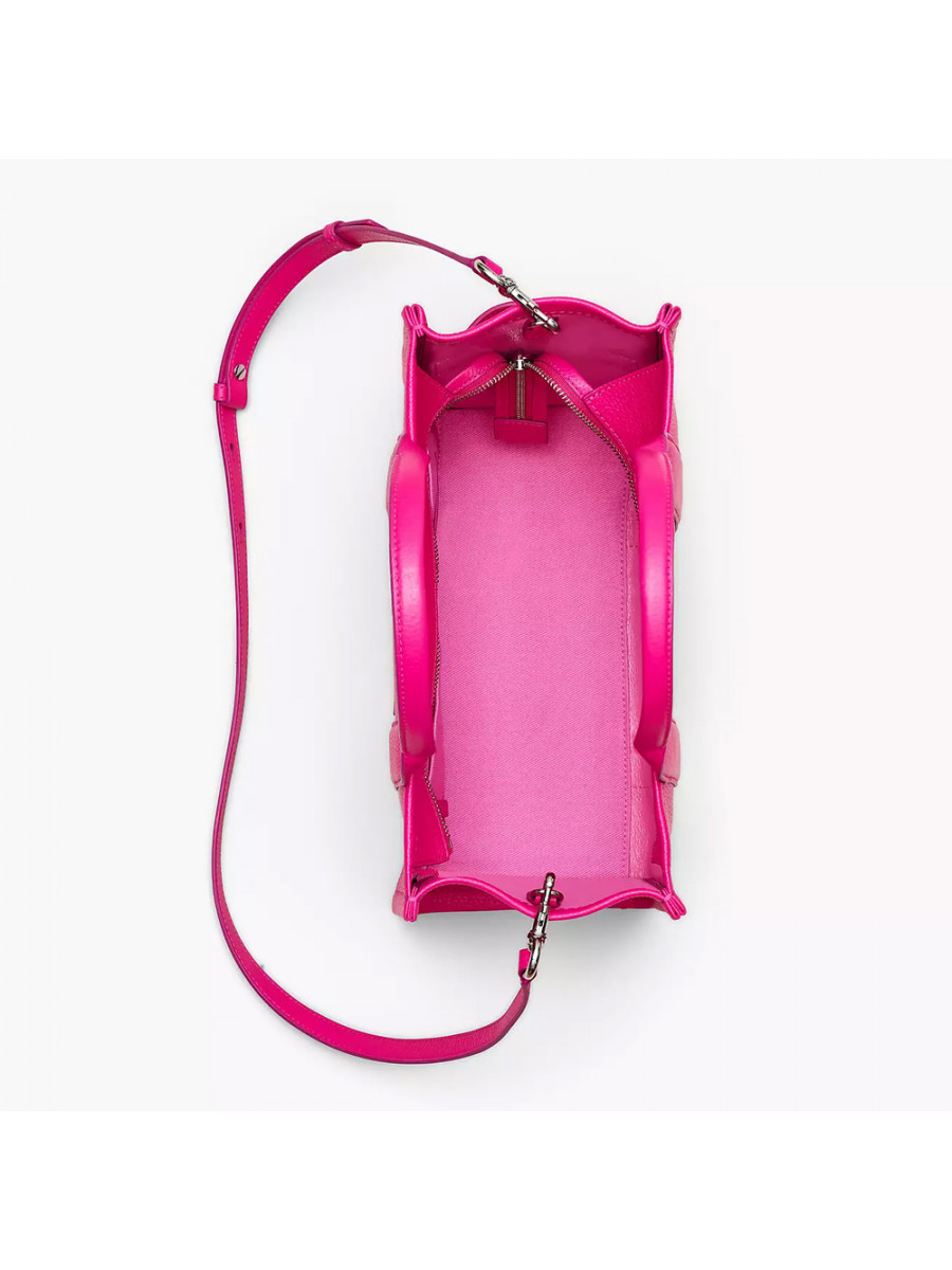 СУМКА MARC JACOBS THE LEATHER MEDIUM TOTE BAG HOT PINK
