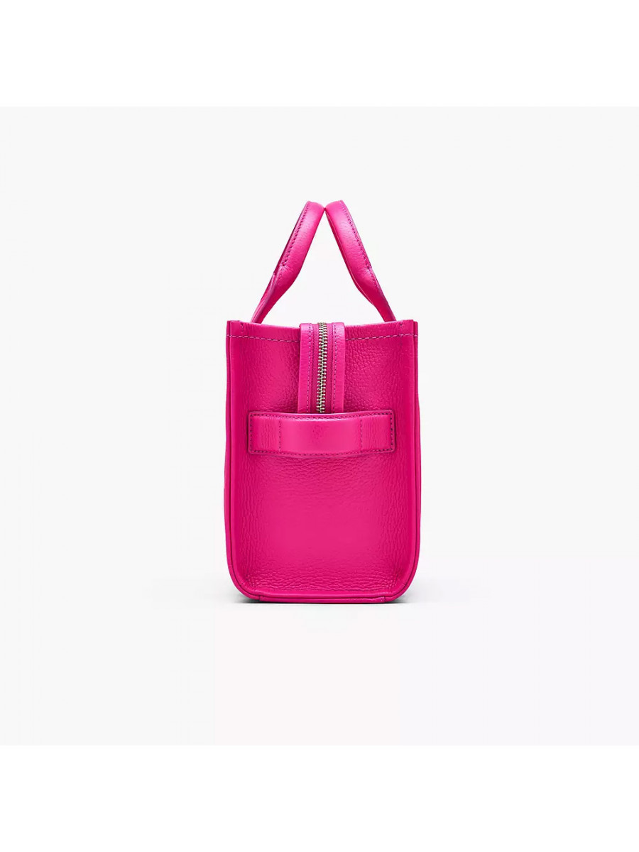 СУМКА MARC JACOBS THE LEATHER SMALL TOTE BAG HOT PINK