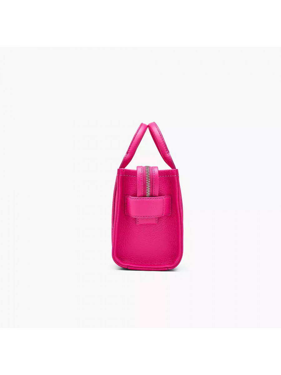 СУМКА MARC JACOBS THE LEATHER MINI TOTE BAG HOT PINK
