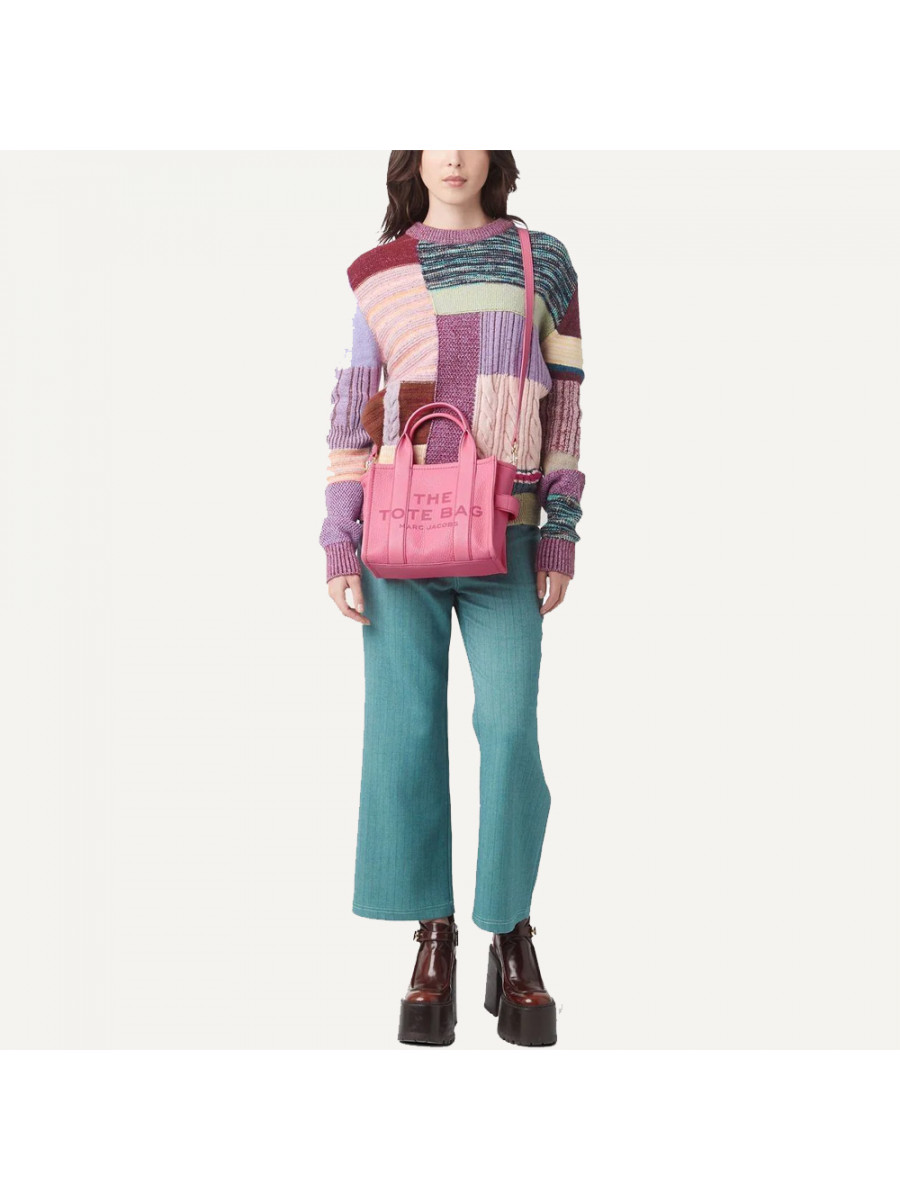 СУМКА MARC JACOBS THE LEATHER SMALL TOTE BAG MORNING GLORY