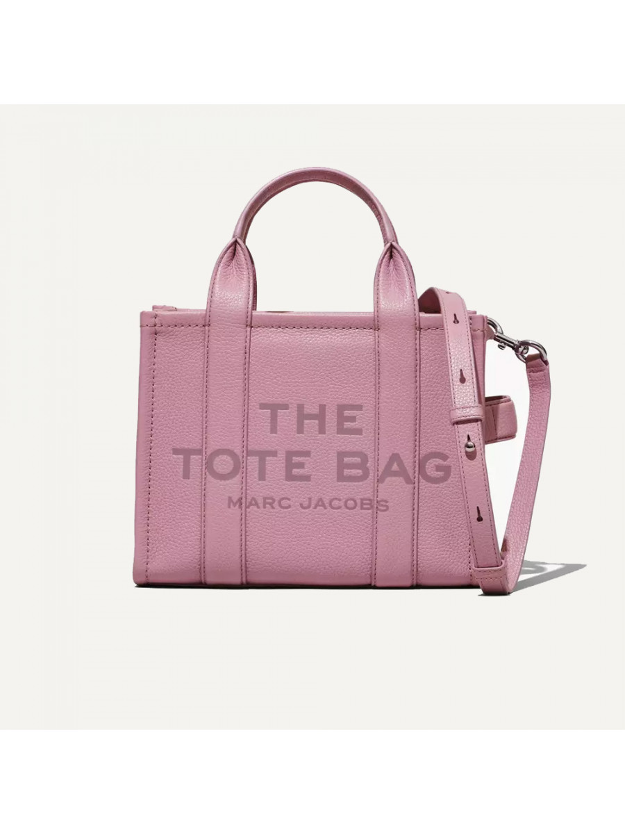 СУМКА MARC JACOBS THE LEATHER SMALL TOTE BAG LILAS Marc Jacobs