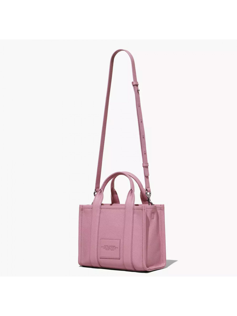 СУМКА MARC JACOBS THE LEATHER SMALL TOTE BAG LILAS