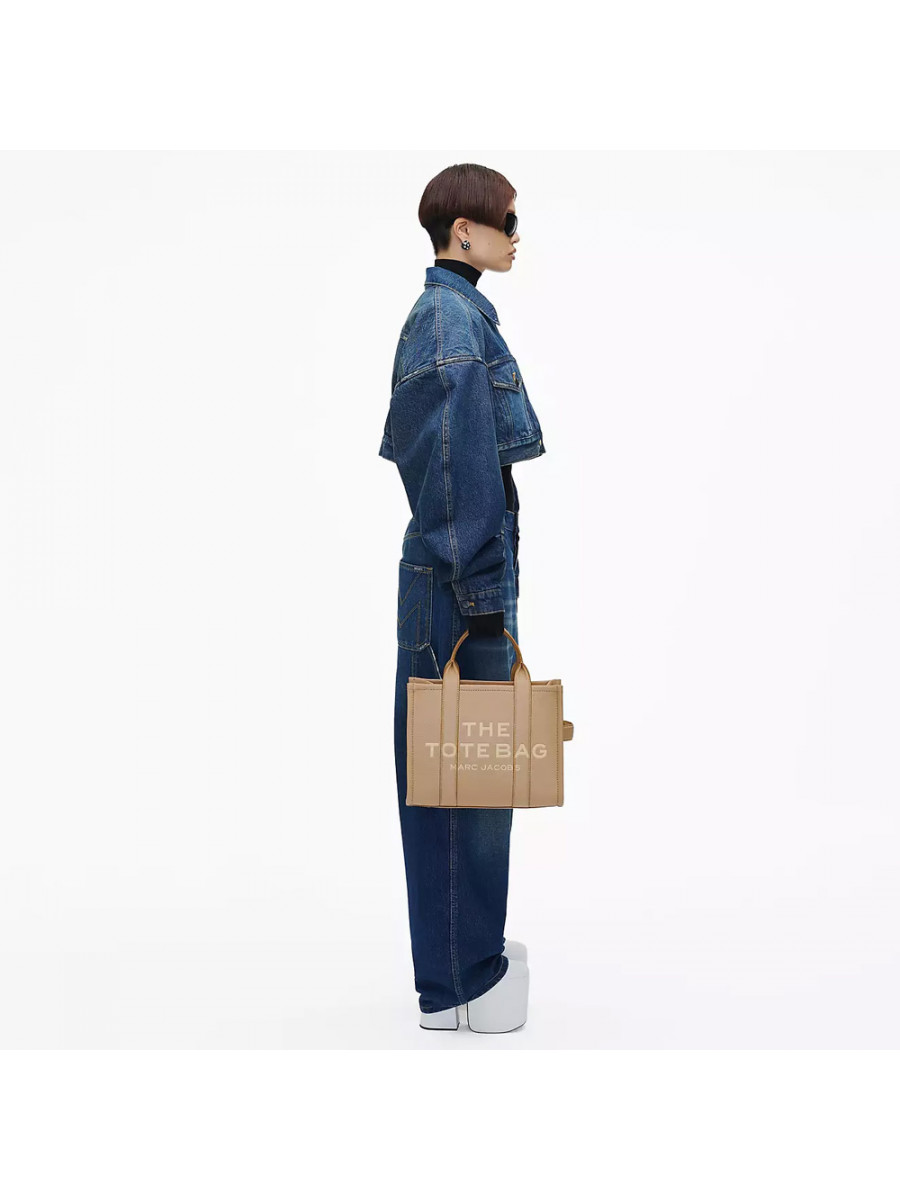 СУМКА MARC JACOBS THE LEATHER MEDIUM TOTE BAG CAMEL