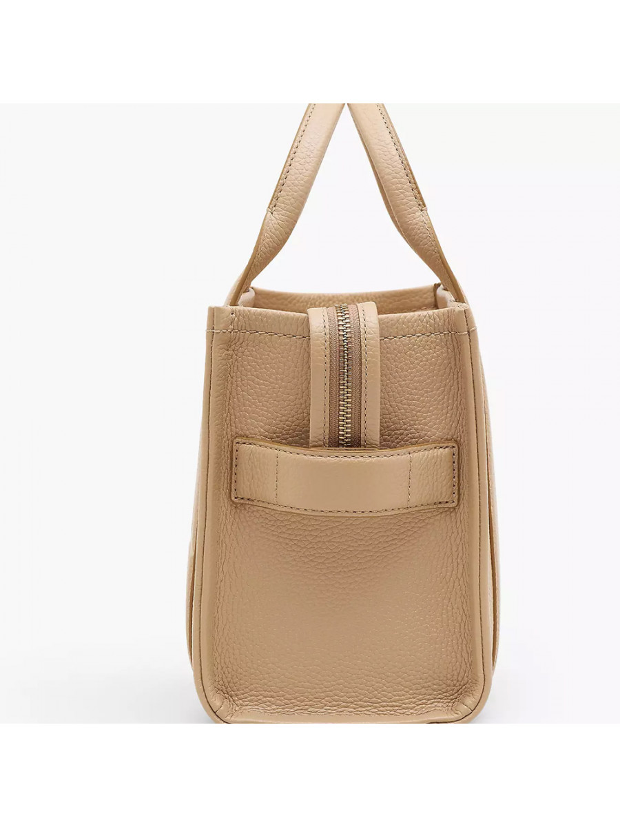 СУМКА MARC JACOBS THE LEATHER SMALL TOTE BAG CAMEL