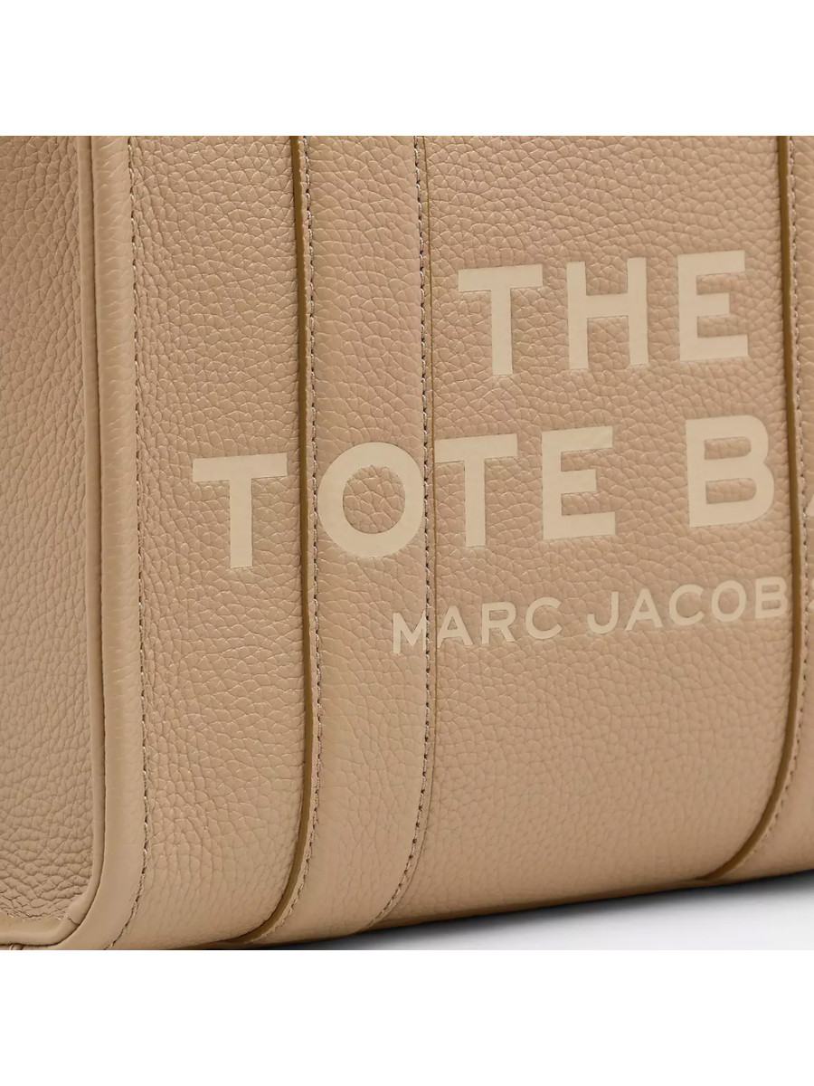 СУМКА MARC JACOBS THE LEATHER SMALL TOTE BAG CAMEL