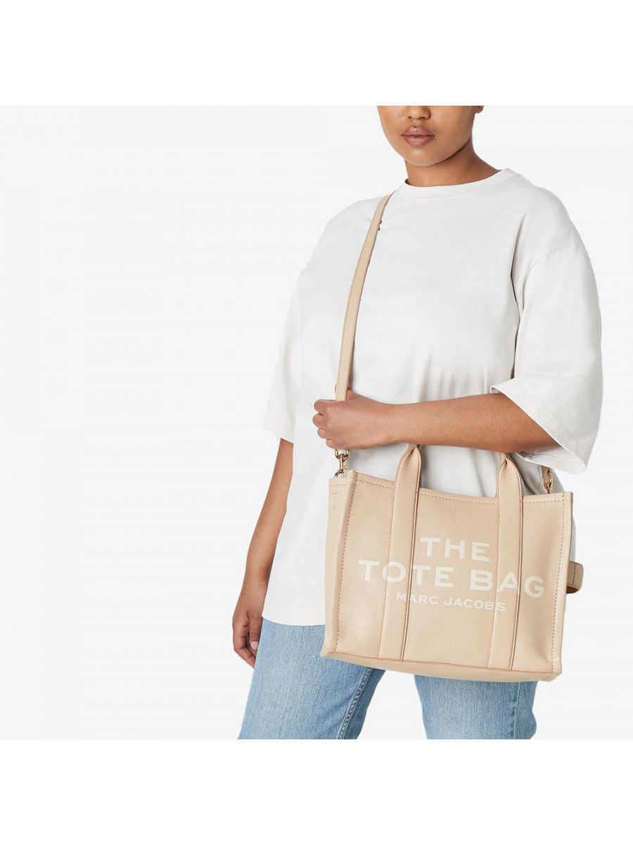СУМКА MARC JACOBS THE LEATHER MEDIUM TOTE BAG TWINE