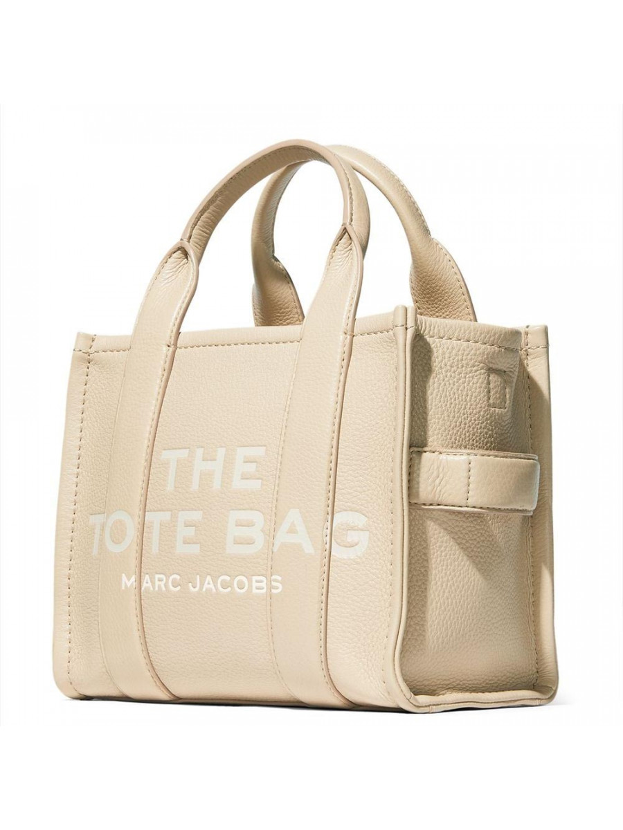 СУМКА MARC JACOBS THE LEATHER SMALL TOTE BAG TWINE