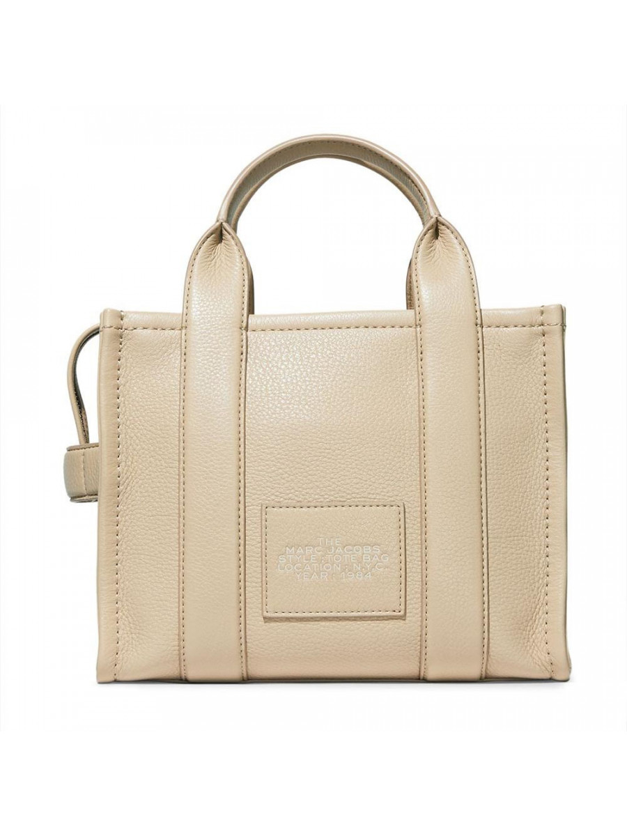 СУМКА MARC JACOBS THE LEATHER SMALL TOTE BAG TWINE