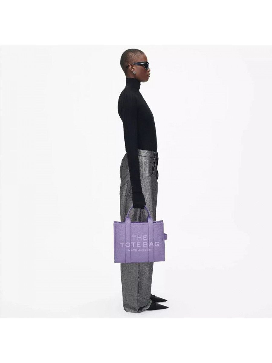 СУМКА MARC JACOBS THE LEATHER MEDIUM TOTE BAG LAVANDER