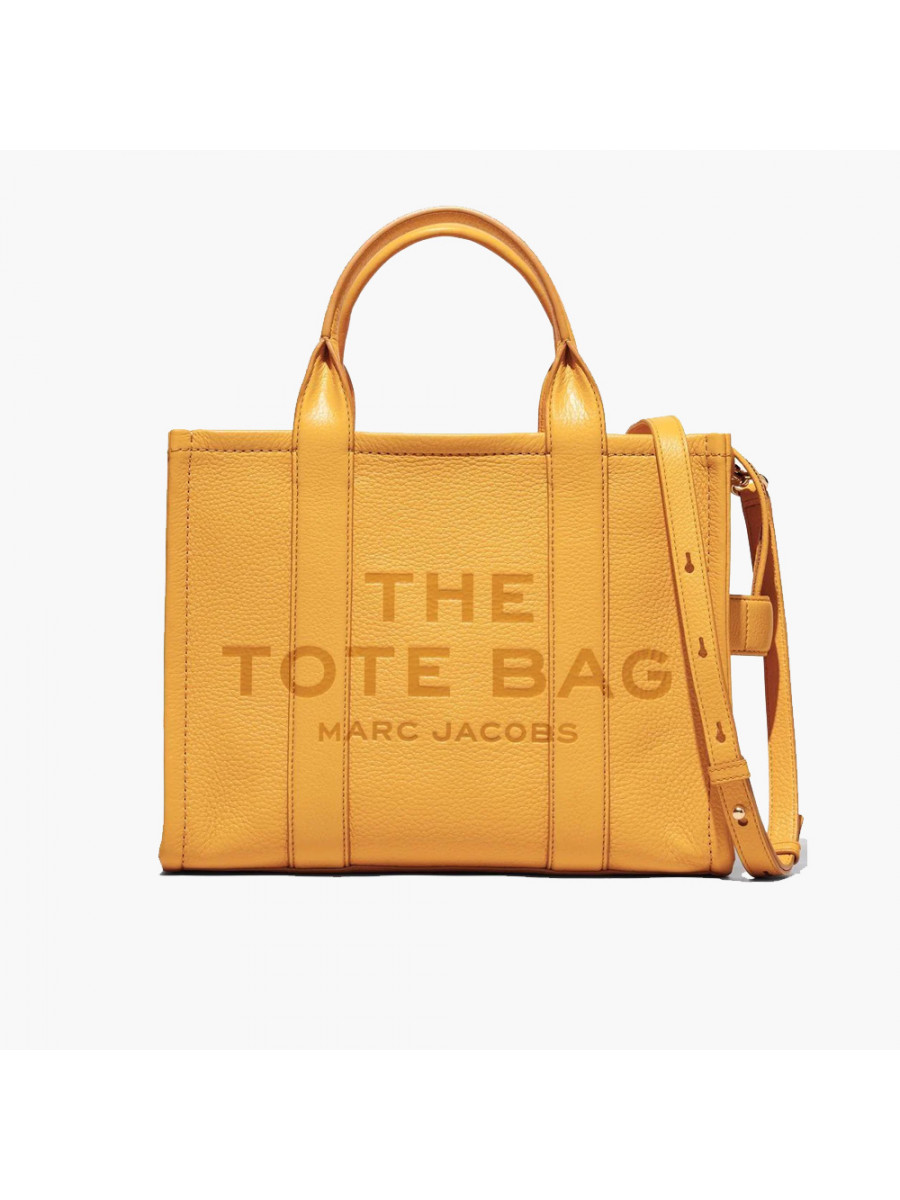 СУМКА MARC JACOBS THE LEATHER MEDIUM TOTE BAG ARTISAN GOLD Marc Jacobs