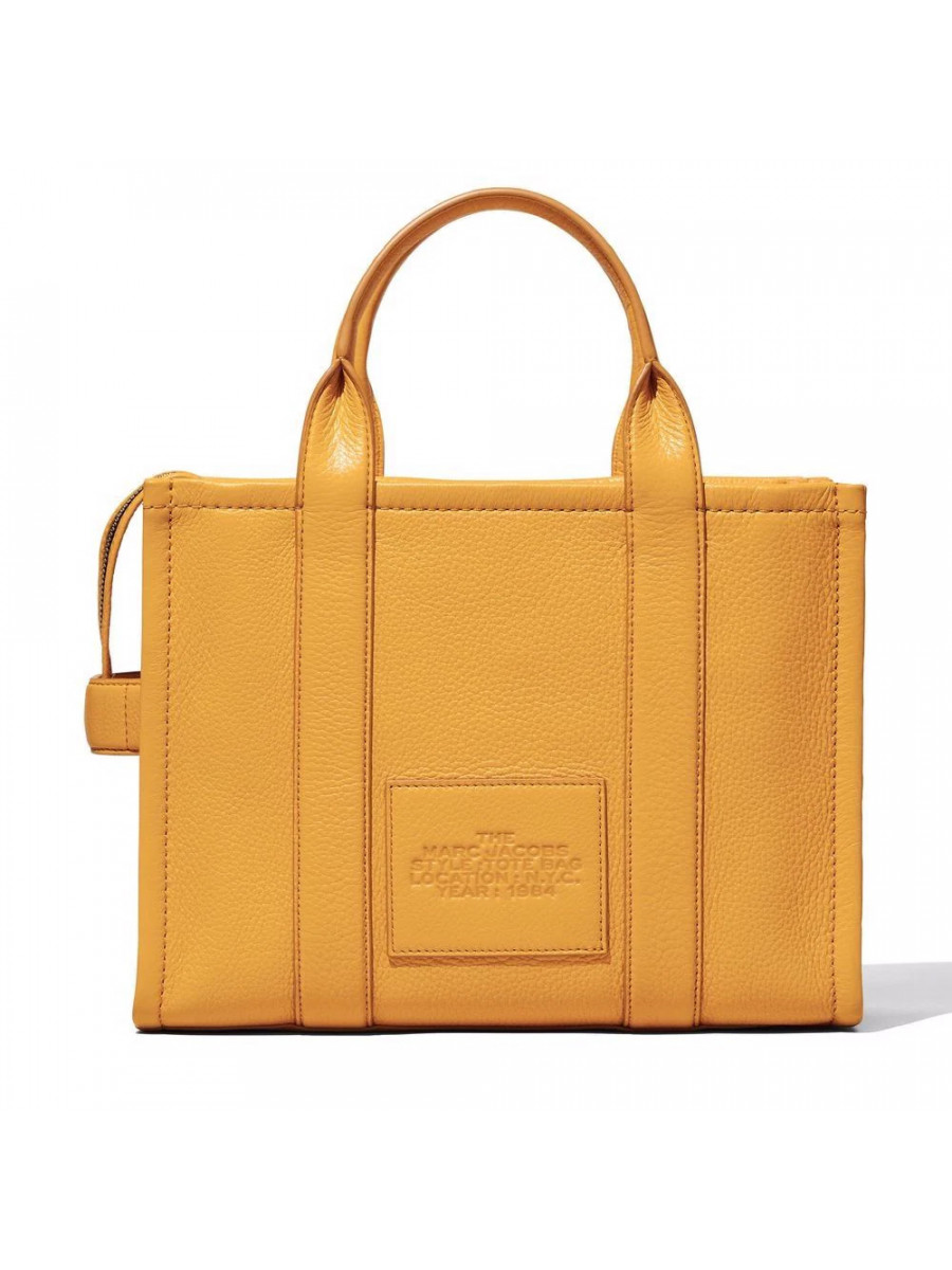 СУМКА MARC JACOBS THE LEATHER MEDIUM TOTE BAG ARTISAN GOLD