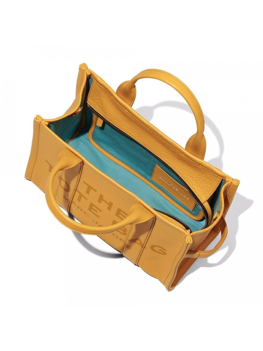 СУМКА MARC JACOBS THE LEATHER MEDIUM TOTE BAG ARTISAN GOLD