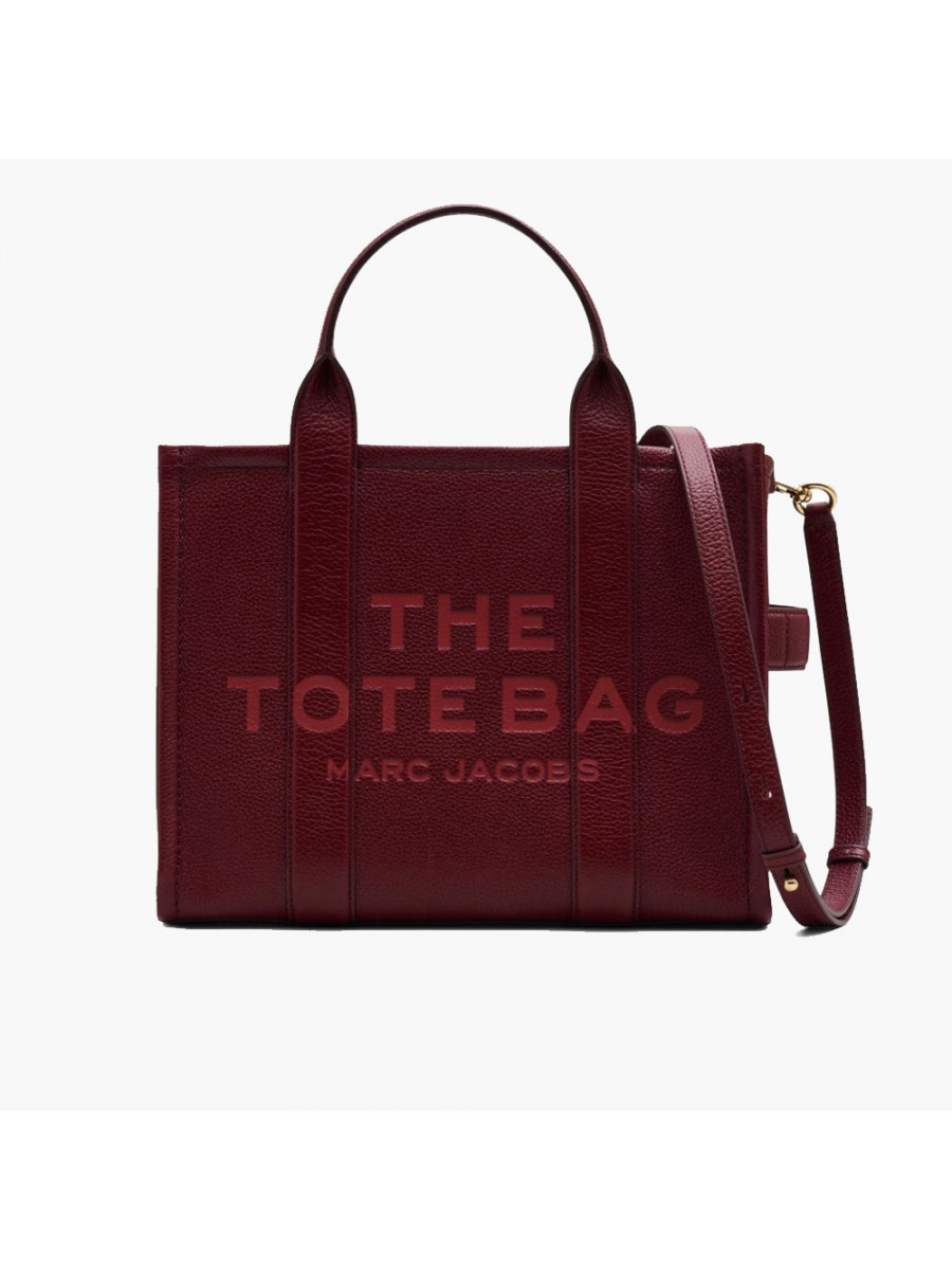 СУМКА MARC JACOBS THE LEATHER MEDIUM TOTE BAG RED CHERRY Marc Jacobs