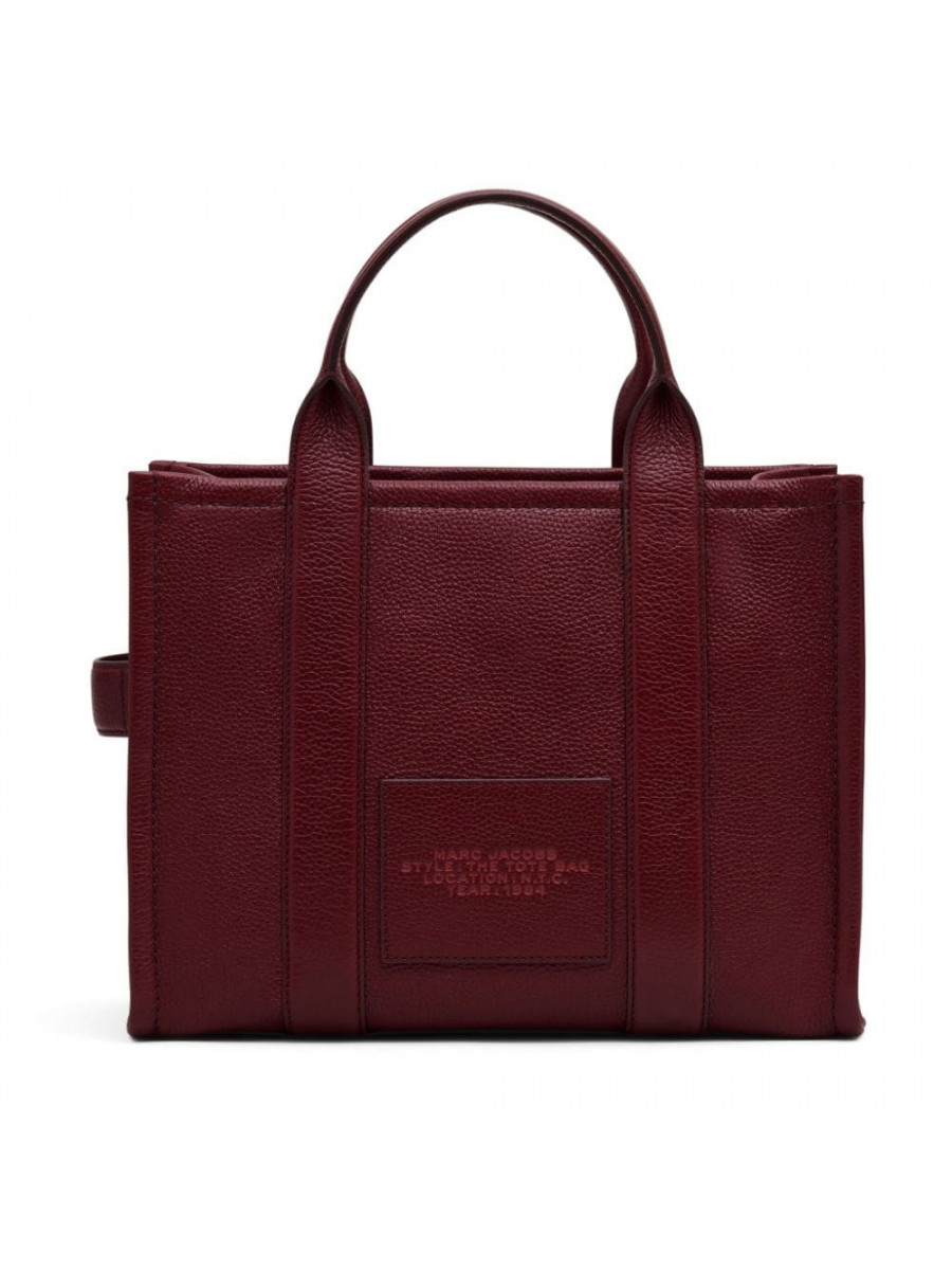 СУМКА MARC JACOBS THE LEATHER MEDIUM TOTE BAG RED CHERRY