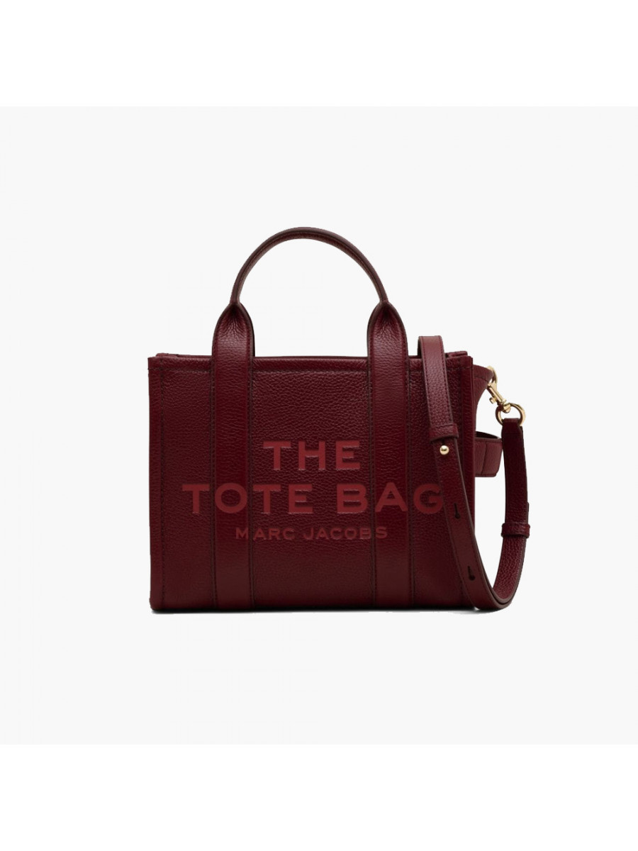СУМКА MARC JACOBS THE LEATHER SMALL TOTE BAG RED CHERRY Marc Jacobs