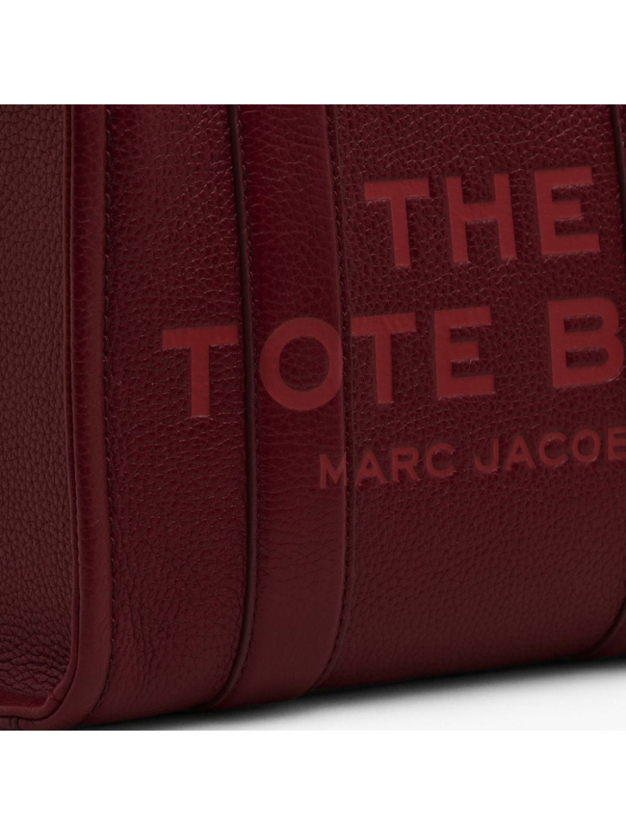 СУМКА MARC JACOBS THE LEATHER SMALL TOTE BAG RED CHERRY