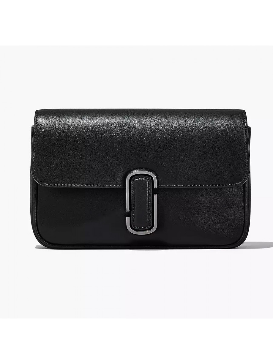 СУМКА THE J MARC SHOULDER BAG BLACK/GUNMETAL
