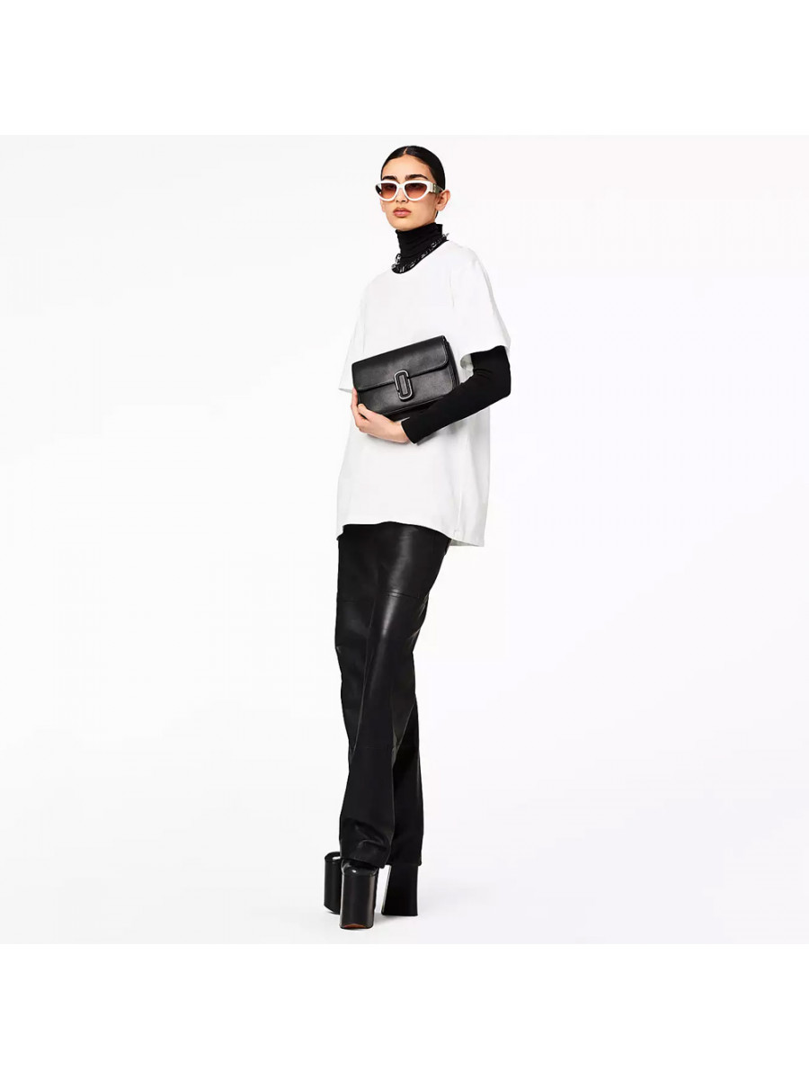 СУМКА THE J MARC SHOULDER BAG BLACK/GUNMETAL