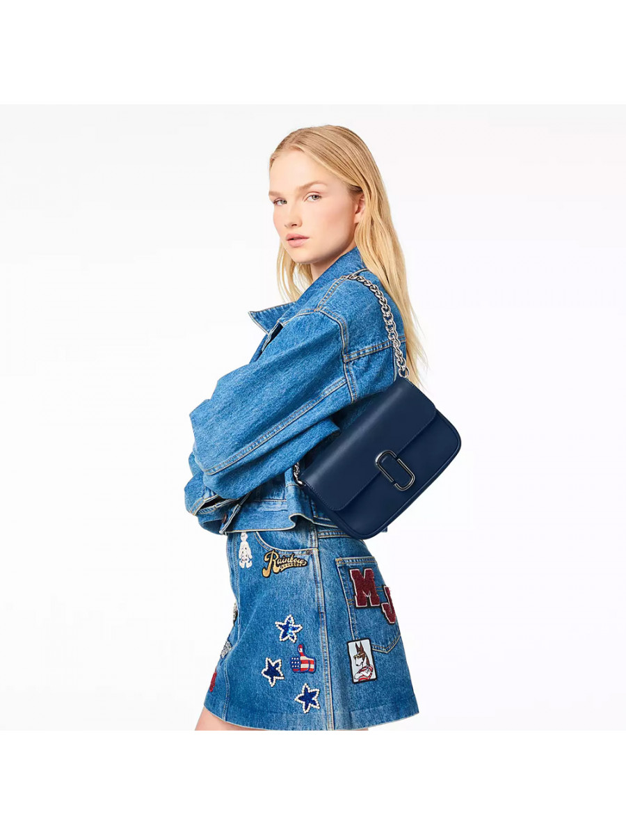 СУМКА THE J MARC SHOULDER BAG BLUE SEA