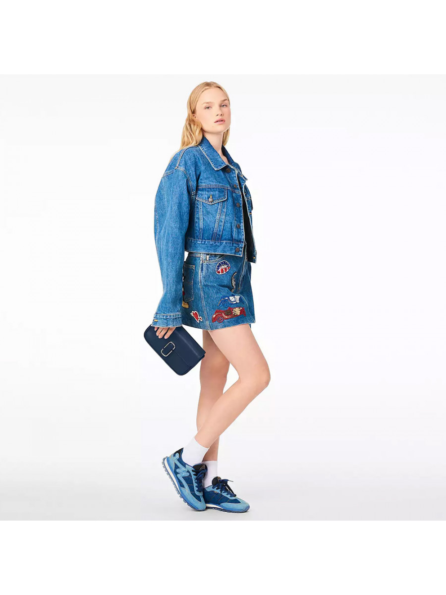СУМКА THE J MARC SHOULDER BAG BLUE SEA