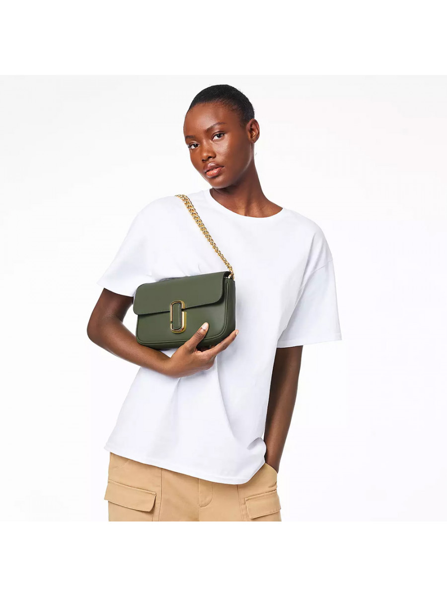 СУМКА THE J MARC SHOULDER BAG BRONZE GREEN