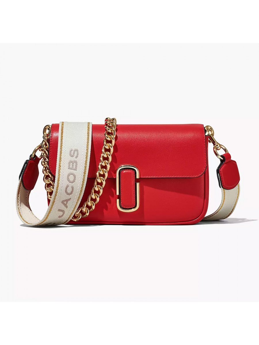 СУМКА THE J MARC SHOULDER BAG TRUE RED Marc Jacobs