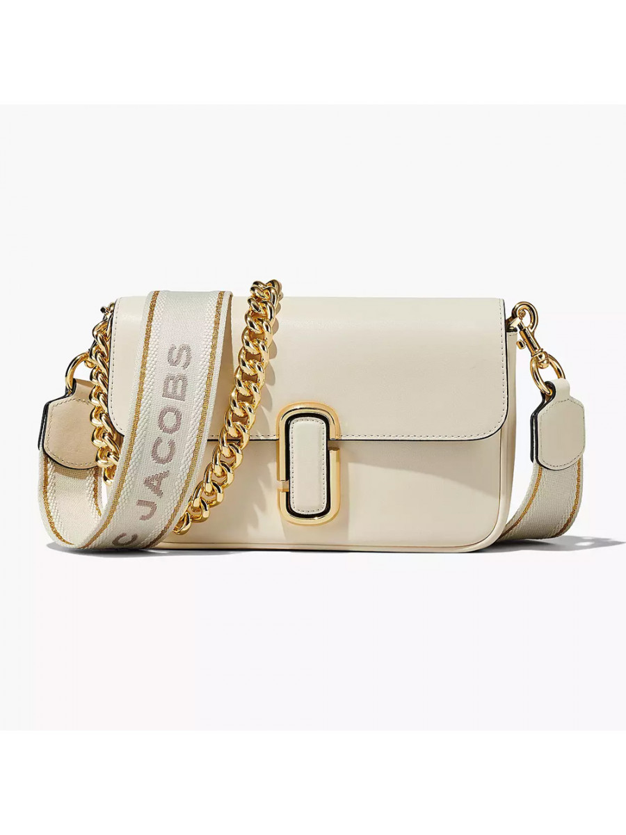 СУМКА THE J MARC SHOULDER BAG CLOUD WHITE Marc Jacobs