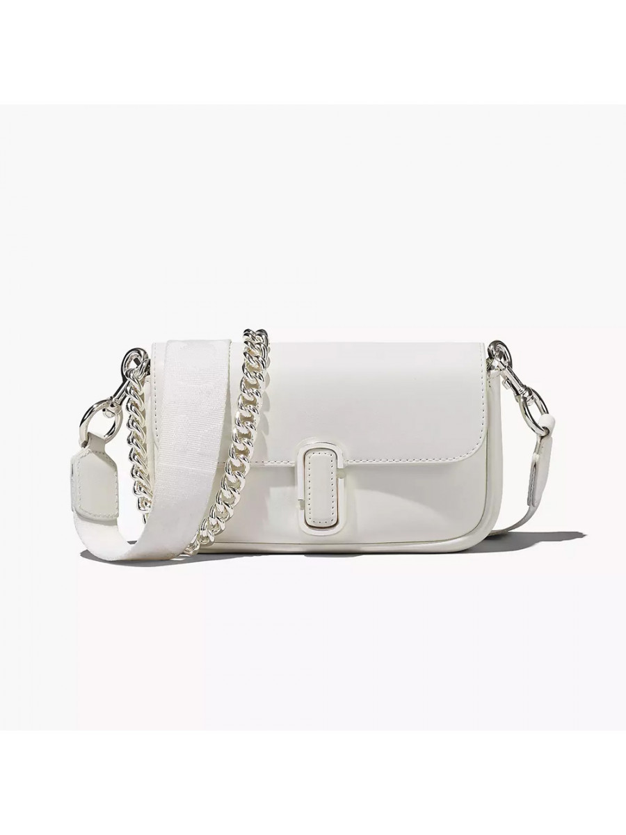 СУМКА THE J MARC MINI SHOULDER BAG WHITE/SILVER Marc Jacobs